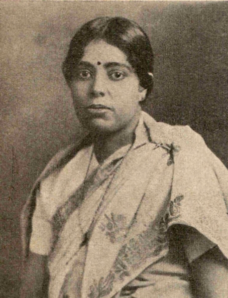 Portrait of Janaki Ammal