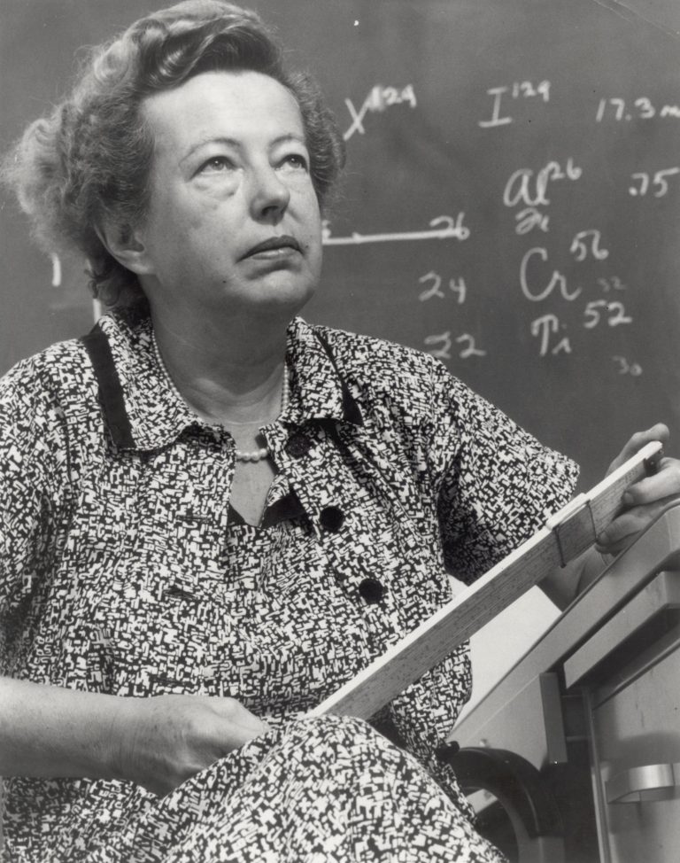 Portrait of Maria Goeppert Mayer